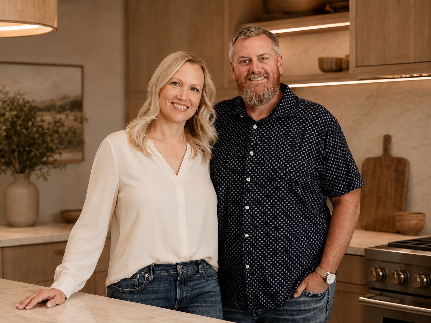 Brock and Sara Patterson from Acacia Kitchen & Bath